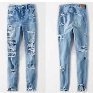 💙 NEW AE JEGGINGS!!